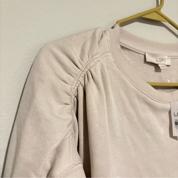 LOFT White Oversized Boxy Blouse - Picture 11 of 16